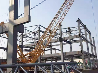 大连重型钢结构：工矿基建稳固构架